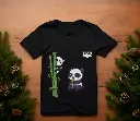 Cute PANDA Premium Unisex Soft-Style T-Shirt