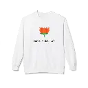 Modi Unisex Midweight Softstyle Fleece Crewneck Sweatshirt white