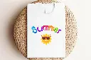 Summer Vibes Unisex Moisture Wicking Tee, Beach Shirt, Vacation Apparel, Summer