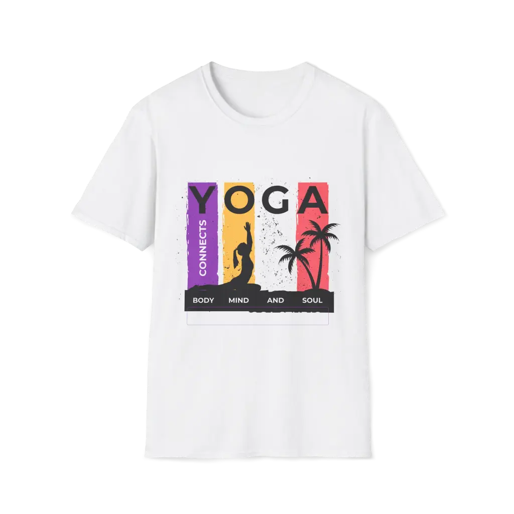 Ultra-Soft Unisex Yoga T-Shirt – Breathable & Comfortable