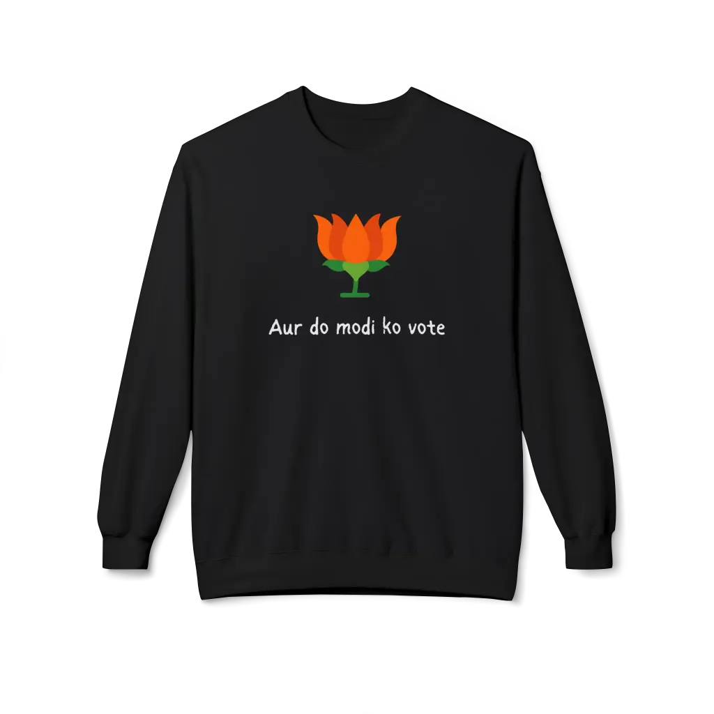Modi Unisex Midweight Softstyle Fleece Crewneck Sweatshirt 